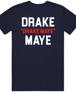 Drake Drake Maye Maye Football Quarterback Funny Meme Joke Gift T-Shirt