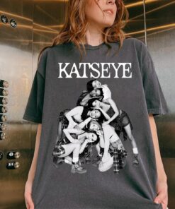 Vintage Katseye Tour 2025 T-Shirt, Beautiful Chaos Concert, Vintage Katseye Graphic Sweatshirt And Hoodie, Retro Unisex Music Tour Gift