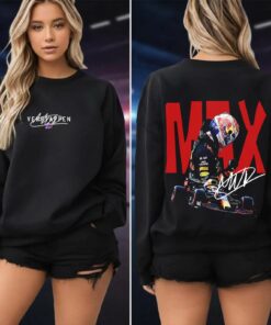 Max Verstappen Graphic Hoodie, Retro 90s RedBull Formula Racing Shirt, Autograph Mad Max Unisex Sweatshirt, Gift Christmas For Fan