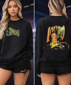 Lando Norris Graphic Hoodie, Retro 90s Formula Racing Shirt, Autograph McLaren Unisex Sweatshirt, Gift Christmas For Fan