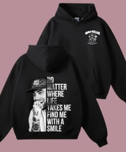 Vintage Mac Miller Hoodie, 2-Sided Print Graphic Sweater, Unisex Streetwear Pullover for Music Fans