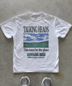 Talking Heads Graphic T-Shirt | This Must Be the Place Lyric Tee | 70s Rock Inspired Shirt