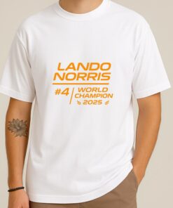 Lando Norris 2025 World Champion T-Shirt