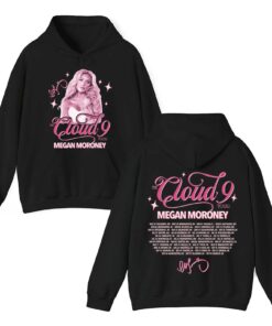 Megan Moroney Shirt, The Cloud 9 Tour Music Tee, Retro Country Music Concert T-Shirt