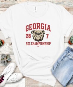 2025 SEC Championship T-Shirt, Georgia Bulldogs Championship Shirt
