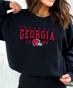 Georgia Football Shirt, College Game Day Tee, Vintage Sweatshirt, Cozy Hoodie, Sports Fan Gift