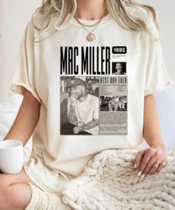 Mac Miller Vintage Sweatshirt, Best Day Ever Crewneck, Retro Graphic Hip Hop Shirt, Streetwear Unisex Top, Music Artist Fan Gift
