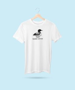 Stupid Canadian Wolf Bird T-Shirt | Heated Rivalry Quote Shirt | Hockey Romance Fan Merch | Game Changers Book Series Tee