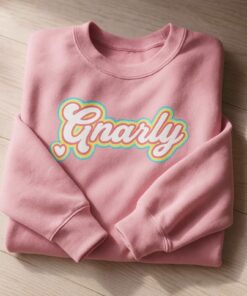 KATSEYE Inspired 'Gnarly' Rainbow Unisex Sweatshirt, K-pop Fan Merch