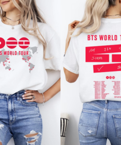 BTS Concert World Tour T-Shirt, BTS Comeback Tour 2026 Shirt, Kpop Merch, Army Tee
