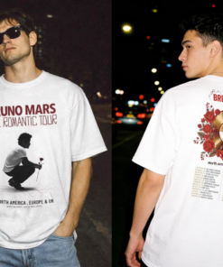 Bruno Mars The Romantic Tour 2026 Shirt, Bruno Mars Concert, Unisex T Shirt, Music Fan Gift