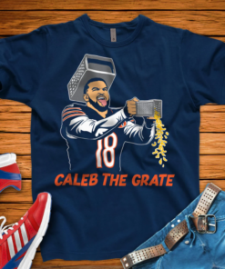 Chicago Football Caleb Cheese Grater "CALEB THE GRATE" T-Shirt, Sweatshirt & Hoodie