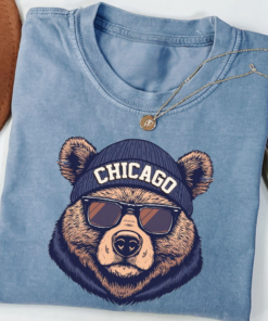 Chicago Bear Shirt, Football Fan Game Day Tee