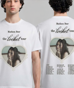 Madison Beer The Locket Tour 2026 World Tour Schedule Dates Two Sided T-Shirt