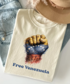 Free Venezuela T-Shirt, Hands Off Venezuela, Political Tee, Anti Trump Shirt, Anti War, Nicolas Maduro, Venezuela Libre