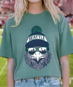 Vintage Seattle Football Eagle Mascot T-Shirt, Sweatshirt and Hoodie