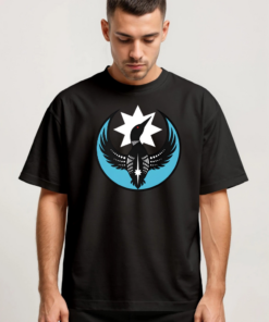 Rebel Loon Star Emblem Graphic T-Shirt, Unisex Casual Tee