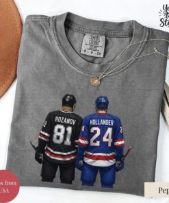 Vintage Hollander Rozanov Hockey Shirt, Ilya Rozanov Heated Rivalry Sweatshirt, Queer Hockey Fan Gift