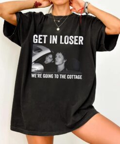 Get In Loser We're Going To The Cottage Comfort Shirt, Ilya Rozanov and Shane Hollander T-Shirt, Gildan Tshirt, Heated Rivalry Inspired
