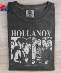Hollander Rozanov Hockey Romance Shirt, Heated Rivalry Unisex Tee, LGBTQ Hockey Romance Shirt