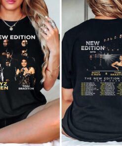 NE New Edition Way Tour 2026 Shirt, Toni Braxton Boys II Men Concert Tee