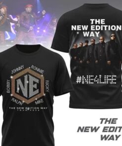 The New Edition Way Tour 2026 T-Shirt, NE Shirt, R&B Music Fans, Tour Date 2026 Shirt, Vintage New Edition Tee
