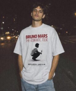Bruno Mars The Romantic Tour 2026 Shirt, Bruno Mars Concert, Unisex T Shirt, Music Fan Gift