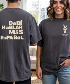 Debí Hablar Más Español Bad Shirt, Bunny Bowl 2026 Halftime Tee, Benito Bowl Fan Gift