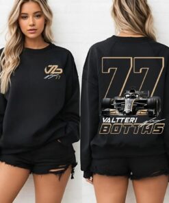 Cadillac Valtteri Bottas F1 2026 Shirt, F1 Racing Graphic Tee, Vintage F1 T-Shirt, Formula One Fan Apparel