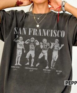 San Francisco Football Vintage Shirt, Brock Purdy George Kittle Tee