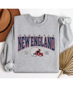 New England Football Mascot Sweatshirt, The Pats T-Shirt, Vintage New England Fan Gift Crewneck, Patriot Hoodie Fans Gift