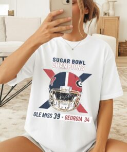 Ole Miss Football Champions Tee, Sugar Bowl Game Victory Shirt, Ole Miss Rebels Inspired Football T-Shirt, College Football Playoff Fan Top