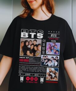 BTS Inspired 2026 K-Pop Music Fan Graphic Shirt