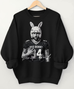 Bad Bunny Graphic Sweatshirt, Benito Bowl Football Hoodie & T-Shirt, Football Fan Gift