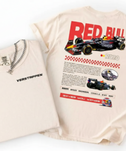 Verstappen Red Bull Shirt, Formula 1 Fan Apparel, Redbull Racing T-shirt, Formula 1 Fan Merch, Gift For Men