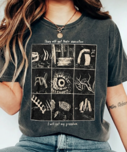 Iron Lung Game Shirt, David Szymanski Fan Merch, Cosmic Horror Graphic Tee, Submarine Horror T-shirt, Blood Ocean Game Apparel