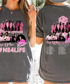Vintage New Edition Boyz II Men Toni Braxton Shirt, The New Edition Way Tour 2026 Tee