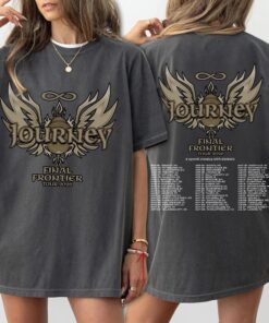 Journey Final Frontier Tour 2026 Shirt, Journey Band Vintage Concert Tee, 90s Style Rock Fan T-Shirt