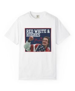 Jack Hughes USA Hockey Golden Goal 2026 "Red, White & Hughes" Hockey T-Shirt, Sweatshirt & Hoodie