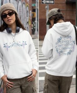 Bridgerton Every Love Story Is Different Hoodie, Romantic Floral Sweatshirt & T-Shirt, Regency Era Fan Gift for Her