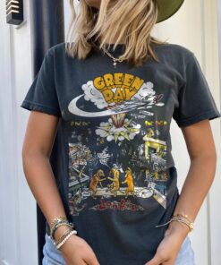 Green Day Dookie T-Shirt, 90s Punk Rock Band Tee, Vintage Alternative Music Shirt, Unisex Graphic Top