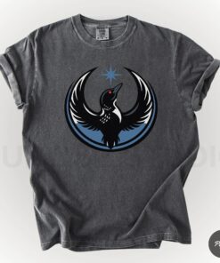 Minnesota Rebel T-shirt, MN State Bird Loon Resistance Shirt, Political Protest Tee, Minnesota Rebel Alliance Loon Starbird