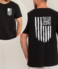 Trump Dance QR Code Shirt, Dancing Prank, 4th of July T-Shirt, President Tee, Gift For Him