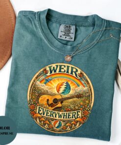 Bob Weir T-shirt, Grateful Dead Inspired Shirt, Gift for Bobby Weir's Fan, Just Keep Trucking Bob Weir Tee, Weir Everywhere