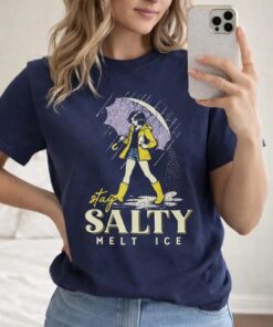 No Ice Shirt, Stay Salty Melt ICE, Pro Immigration, Abolish ICE TShirt, Anti ICE Political Shirt, Social Justice Shirt, Fuck Ice, Feminist