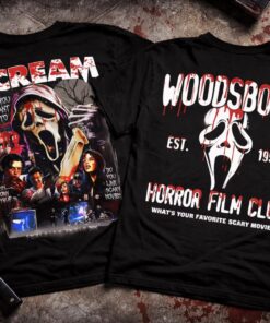 Ghostface Unisex T-Shirt, Scream Tee, Whats Your Favorite Scary Movie Shirt, Horror Shirts