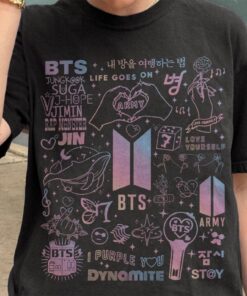 Bangtan Kpop Shirt, Jin Suga J Hope RM Jimin V Jungkook Tee, Kpop Merch Hoodie, Unisex Inspired Sweatshirt Kpop