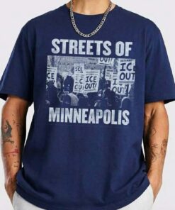 Bruce Streets Of Minneapolis Right Now Shirt, Ice Out T-Shirt, Be Good Pretti Tee