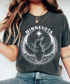 Minnesota Rebel Alliance Political Shirt, MN Loon Bird Protest Graphic Tee