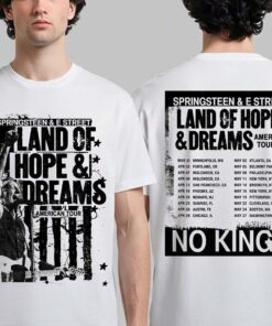 Bruce Springsteen & The E Street Band Tour 2026 T-shirt